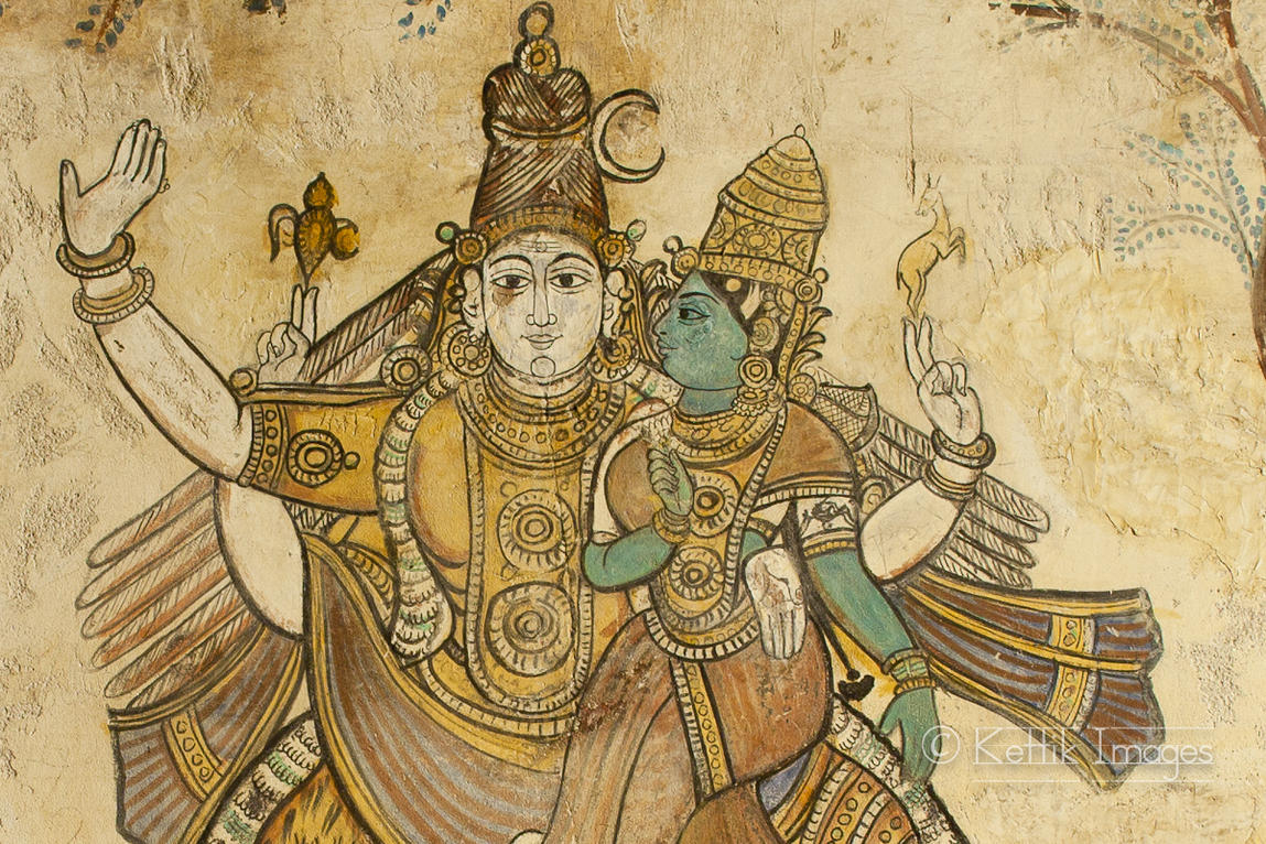 Fantastic Frescos : Timeless intricate wall paintings at the Tanjore (Thanjavur) Big Temple