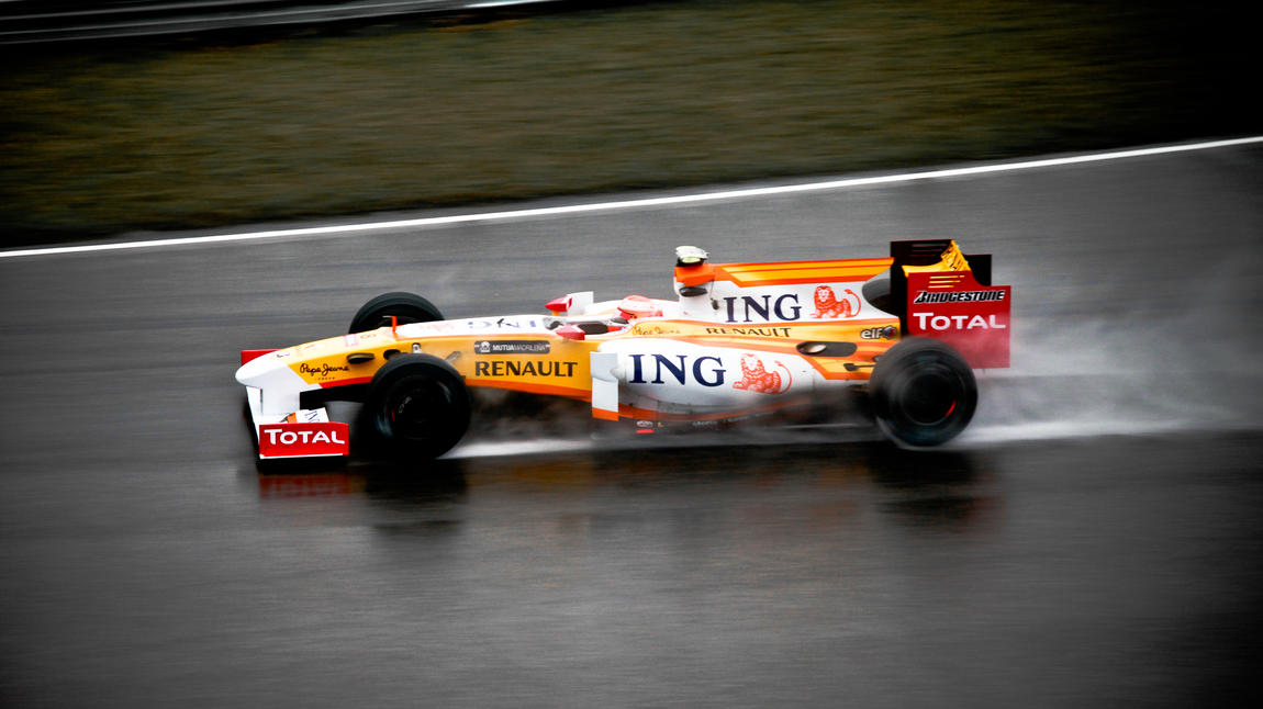 Rainy Race Day in Shanghai..