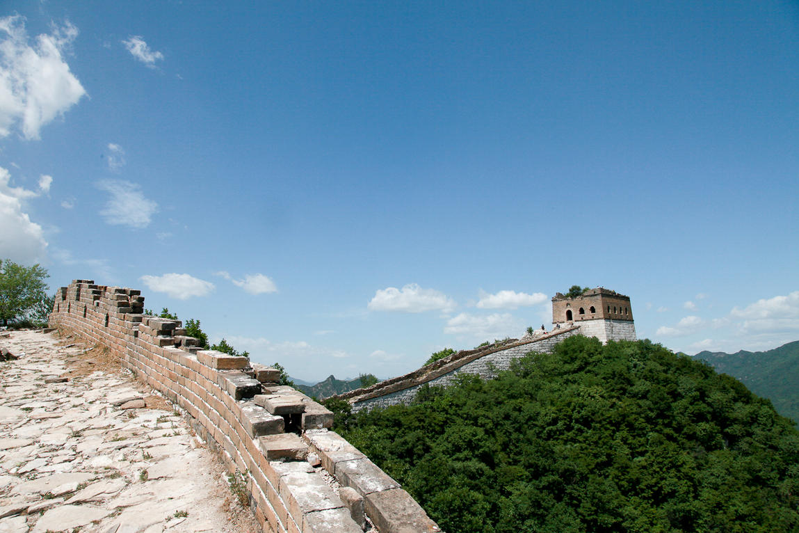 Jiankou great wall on the dragon boat weekend..