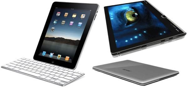 the search for the ideal travel gadget.. iPad vs Adam vs Netbook..