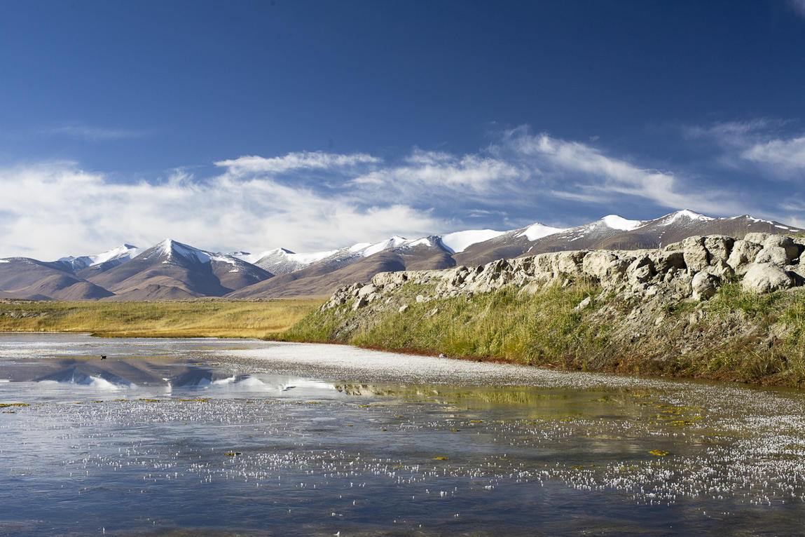 The story of how the Tsokar lake lost its waters and how the Tso Kiagar lake was born