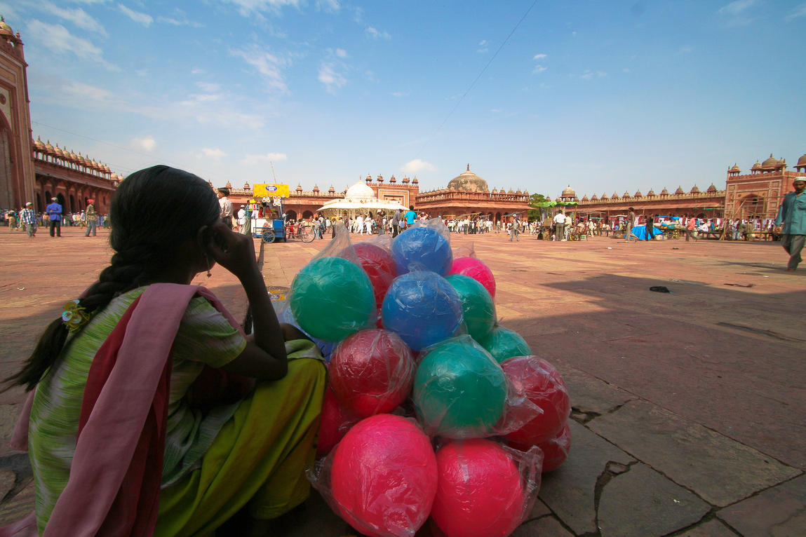 Into India : Agra and Fateh-pur-sikri